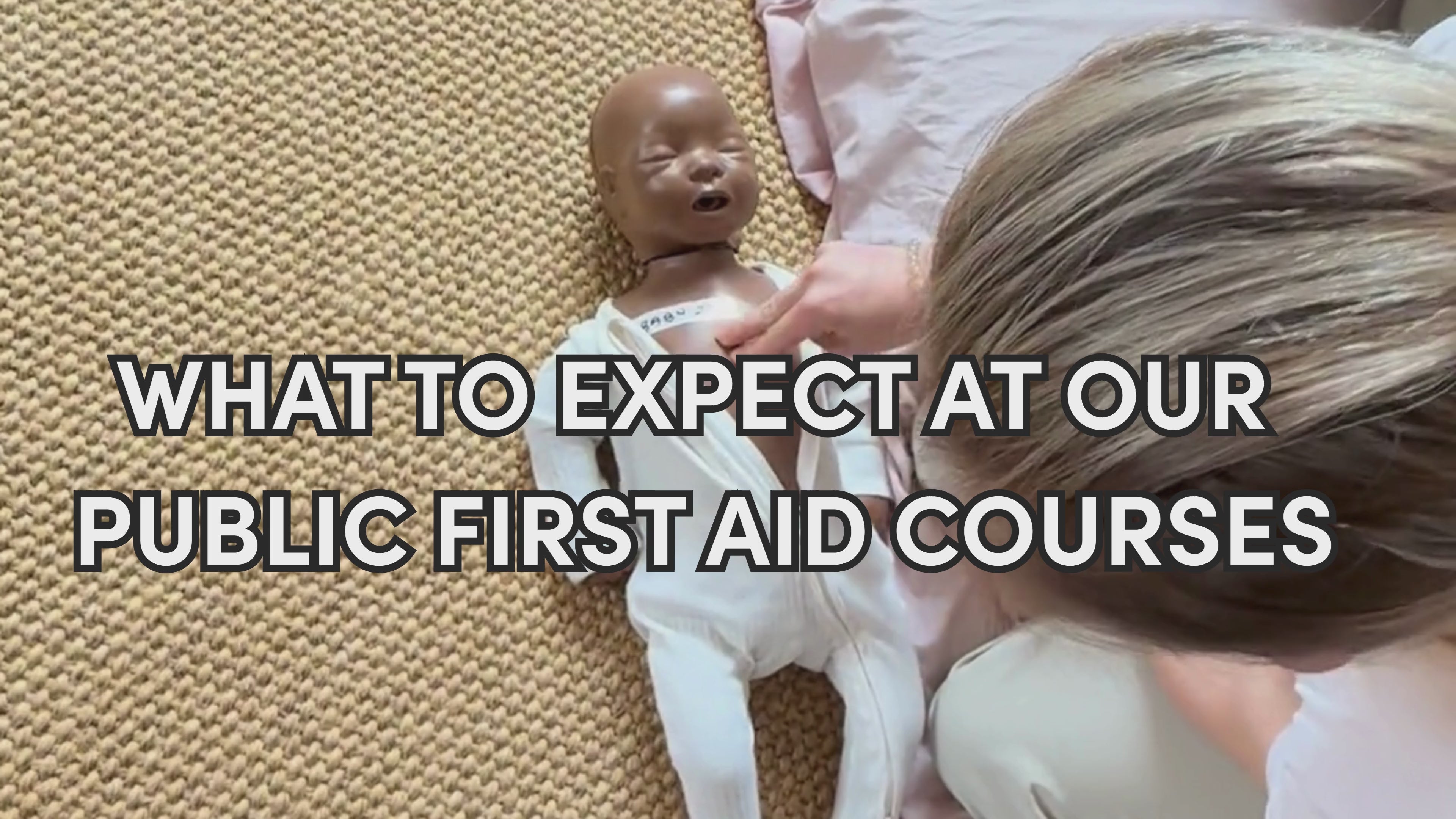 Load video: what to expect at our first aid course